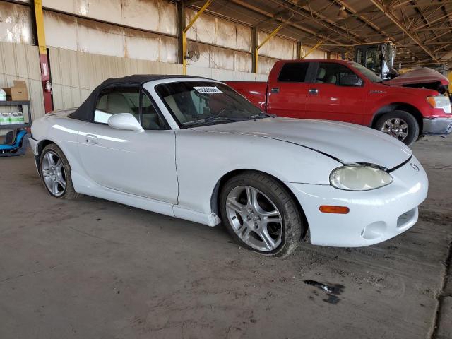 JM1NB353140400093 - 2004 MAZDA MX-5 MIATA BASE WHITE photo 4