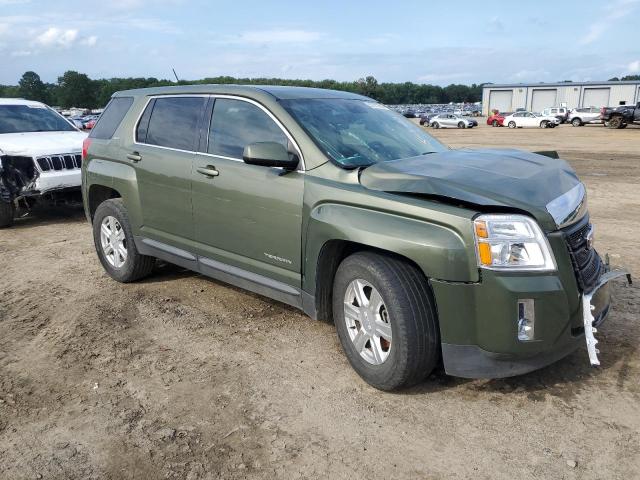 2GKALMEK6F6267824 - 2015 GMC TERRAIN SLE GREEN photo 4