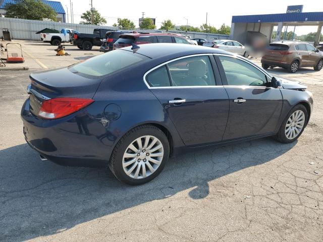 2G4GS5EV0C9139190 - 2012 BUICK REGAL PREMIUM BLUE photo 3