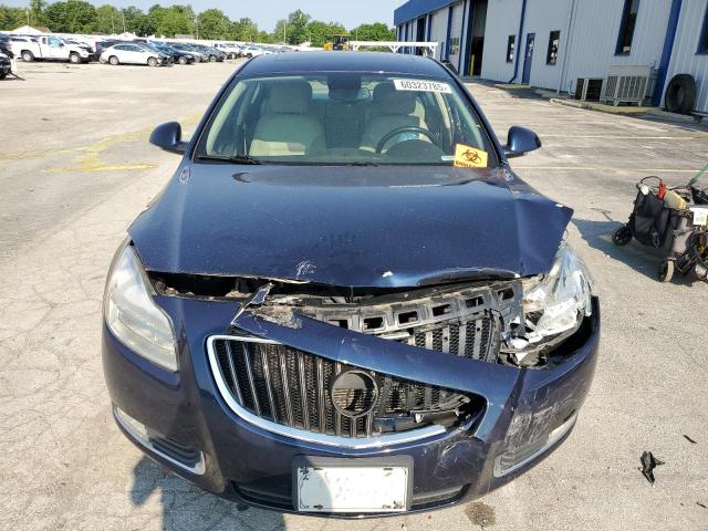 2G4GS5EV0C9139190 - 2012 BUICK REGAL PREMIUM BLUE photo 5