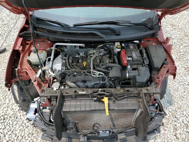 5N1AT3CA1MC809928 - 2021 NISSAN ROGUE SL RED photo 12