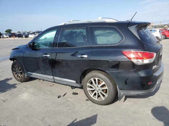 5N1AR2MN1EC625410 - 2014 NISSAN PATHFINDER S BLACK photo 2