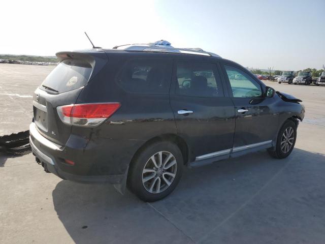 5N1AR2MN1EC625410 - 2014 NISSAN PATHFINDER S BLACK photo 3