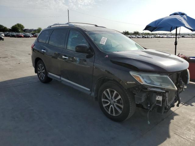 5N1AR2MN1EC625410 - 2014 NISSAN PATHFINDER S BLACK photo 4