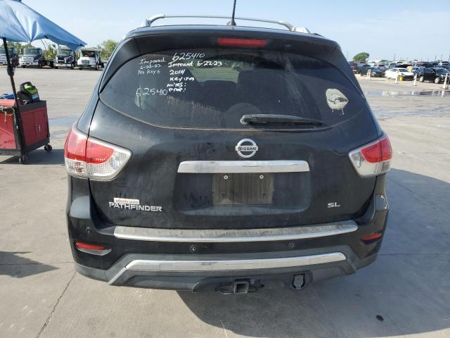 5N1AR2MN1EC625410 - 2014 NISSAN PATHFINDER S BLACK photo 6