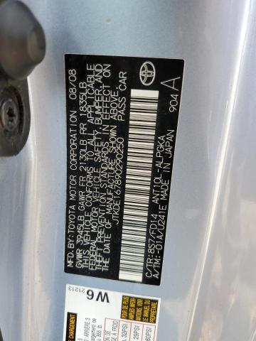 JTKDE167890290250 - 2009 TOYOTA SCION TC 蓝色 照片 12