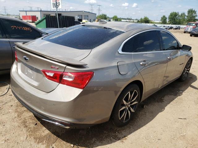 1G1ZG5ST4NF169992 - 2022 CHEVROLET MALIBU RS BEIGE photo 3