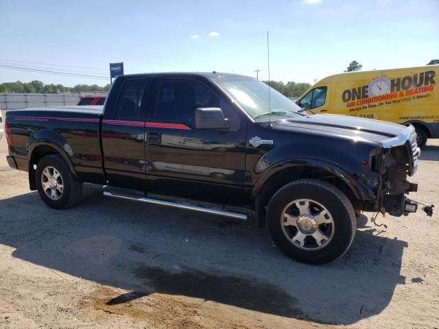 1FTRX12526FA29605 - 2006 FORD F150 BLACK photo 4