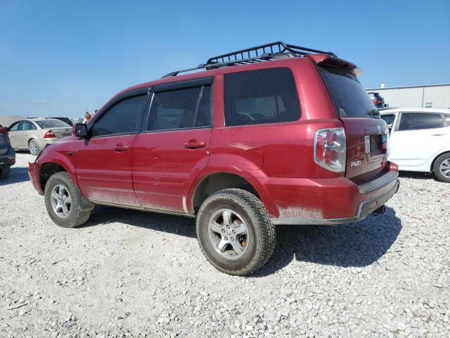 5FNYF18796B009251 - 2006 HONDA PILOT EX MAROON photo 2