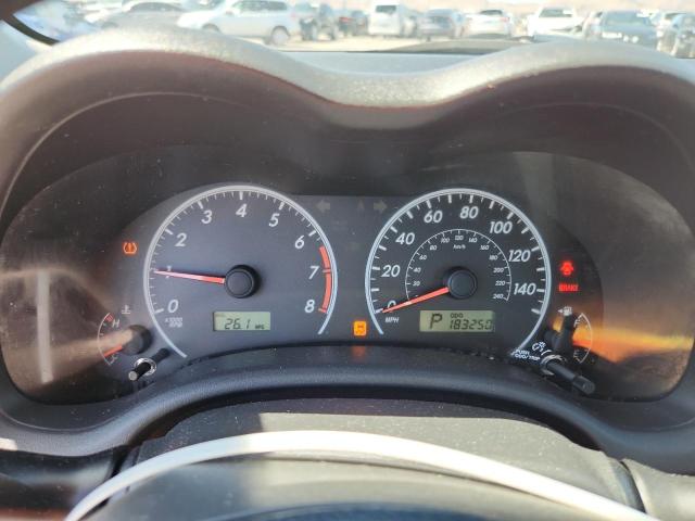 5YFBU4EE4DP147104 - 2013 TOYOTA COROLLA BASE Srebrny zdjęcie 9