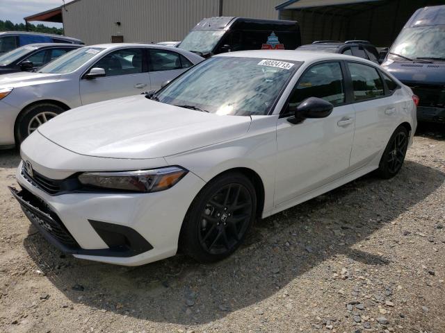 2HGFE2F54PH551260 - 2023 HONDA CIVIC SPORT WHITE photo 1