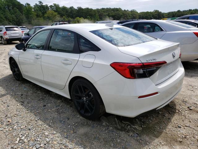 2HGFE2F54PH551260 - 2023 HONDA CIVIC SPORT WHITE photo 2