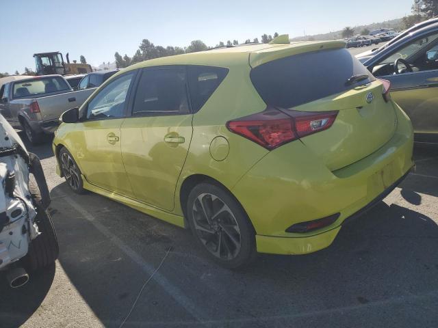 JTNKARJE1HJ544464 - 2017 TOYOTA COROLLA IM YELLOW photo 2