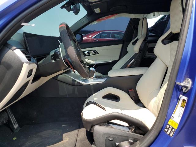 WBS43AY08PFP33058 - 2023 BMW M3 COMPETITION BLUE photo 7