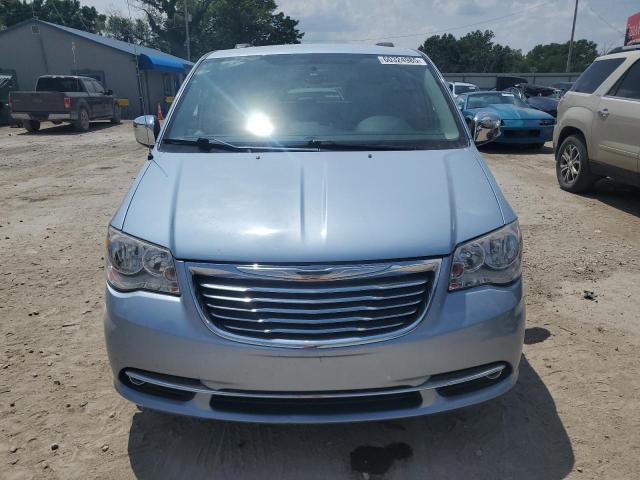 2C4RC1CG6DR571758 - 2013 CHRYSLER TOWN & COU TOURING L BLUE photo 5