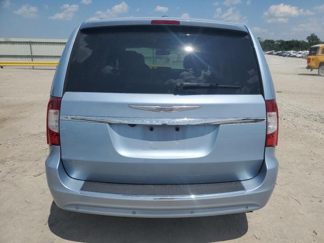 2C4RC1CG6DR571758 - 2013 CHRYSLER TOWN & COU TOURING L BLUE photo 6