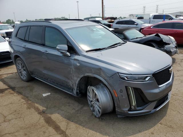 1GYKPGRS5LZ127385 - 2020 CADILLAC XT6 SPORT GRAY photo 4