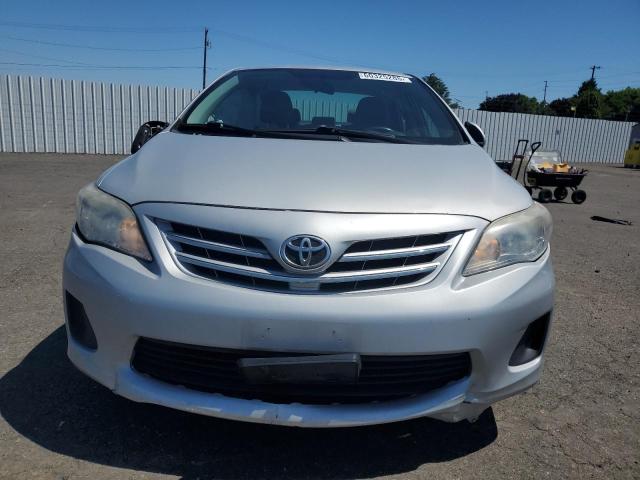 2T1BU4EE7DC072365 - 2013 TOYOTA COROLLA BASE SILVER photo 5
