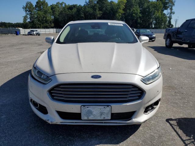 3FA6P0SU3DR294740 - 2013 FORD FUSION TITANIUM PHEV WHITE photo 5