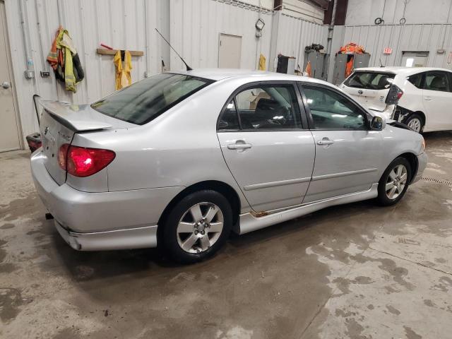 1NXBR30E28Z039281 - 2008 TOYOTA COROLLA CE SILVER photo 3