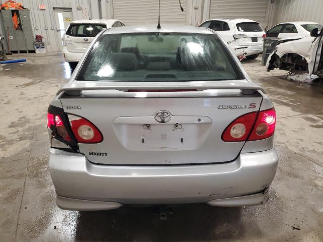 1NXBR30E28Z039281 - 2008 TOYOTA COROLLA CE SILVER photo 6