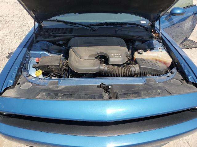 2C3CDZAG1LH134750 - 2020 DODGE CHALLENGER SXT BLUE photo 11