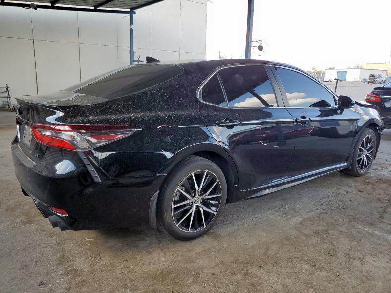 4T1T11AK2RU872701 - 2024 TOYOTA CAMRY SE NIGHT SHADE BLACK photo 3