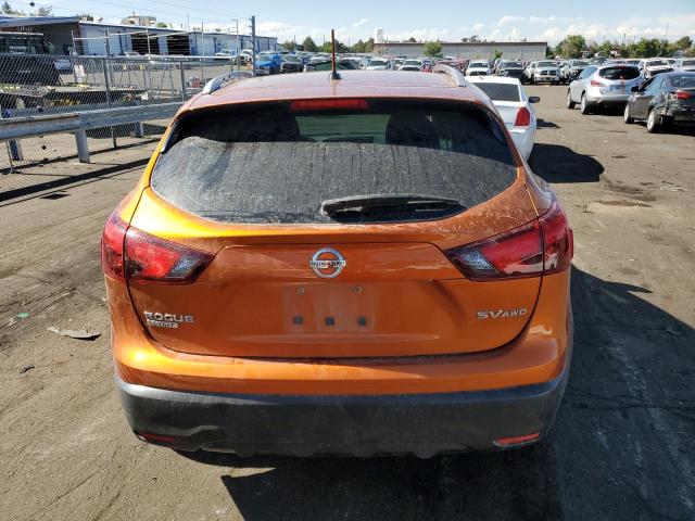 JN1BJ1CR6HW115185 - 2017 NISSAN ROGUE SPOR S ORANGE photo 6