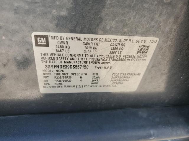 3GYFNDE39DS557150 - 2013 CADILLAC SRX PERFORMANCE COLLECTION Grafit foto 13