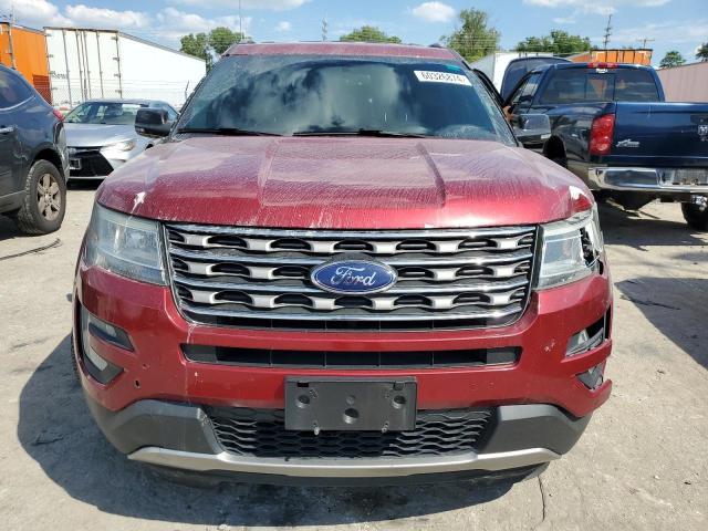 1FM5K7D8XGGD25924 - 2016 FORD EXPLORER XLT RED photo 5