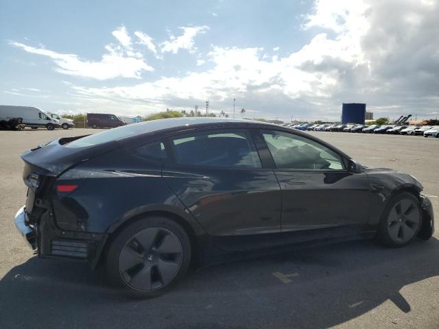 5YJ3E1EA1MF859451 - 2021 TESLA MODEL 3 BLACK photo 3