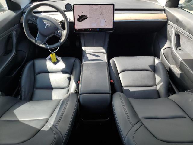 5YJ3E1EA1MF859451 - 2021 TESLA MODEL 3 BLACK photo 8