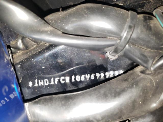 1HD1FCW106Y692922 - 2006 HARLEY-DAVIDSON FLHTCUI 蓝色 照片 10