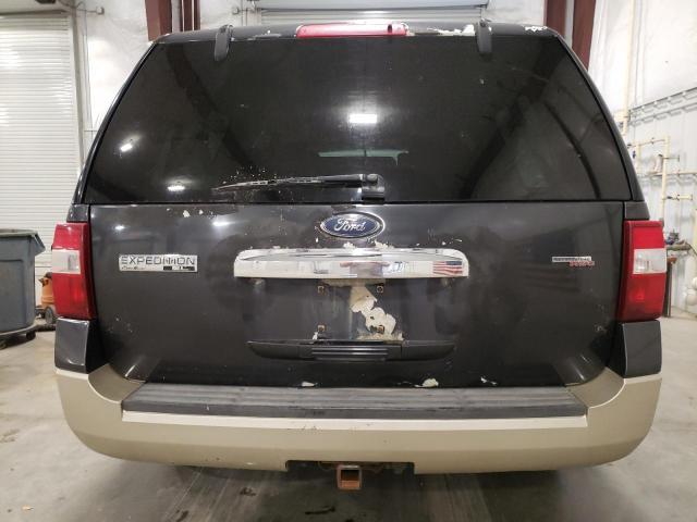 1FMFK18527LA27022 - 2007 FORD EXPEDITION EL EDDIE BAUER BLACK photo 6