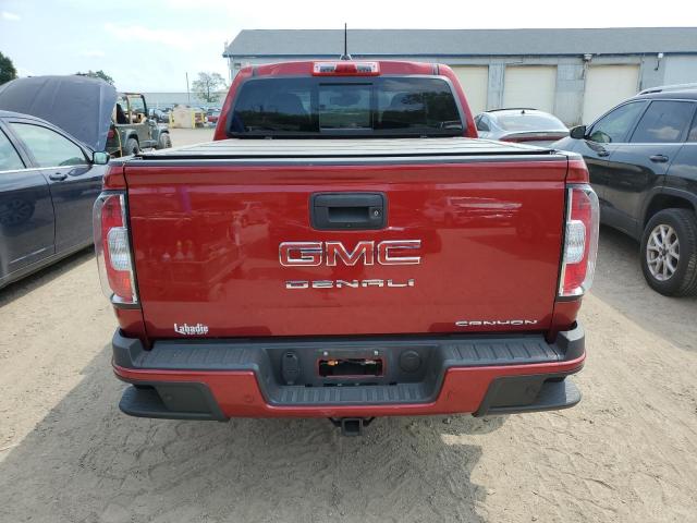 1GTG6EEN3M1118719 - 2021 GMC CANYON DENALI RED photo 6