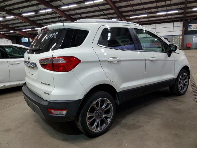 MAJ6S3KL0KC281799 - 2019 FORD ECOSPORT TITANIUM WHITE photo 3