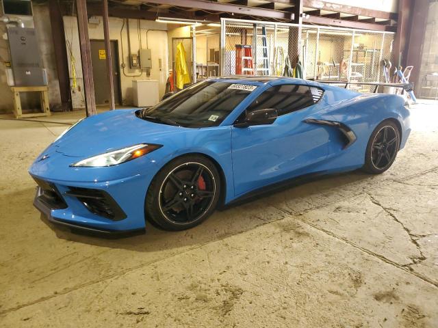 1G1Y82D43L5106995 - 2020 CHEVROLET CORVETTE STINGRAY 3LT BLUE photo 1