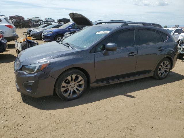 JF1GPAL62E8321827 - 2014 SUBARU IMPREZA SPORT PREMIUM GRAY photo 1