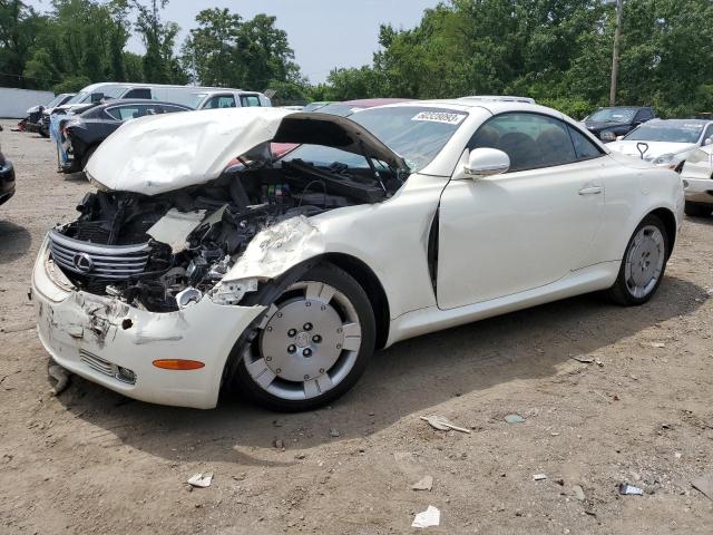 JTHFN48YX30043275 - 2003 LEXUS SC 430 WHITE photo 1