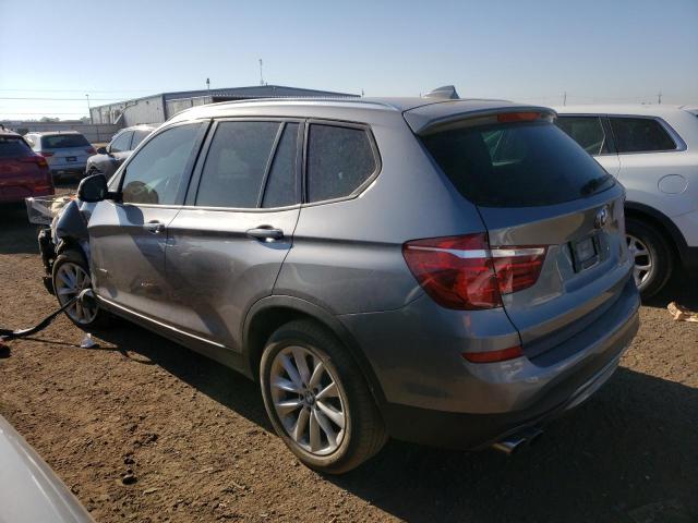 5UXWX9C52G0D91102 - 2016 BMW X3 XDRIVE28I SILVER photo 2