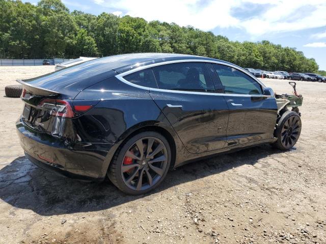 5YJ3E1EC2LF713172 - 2020 TESLA MODEL 3 BLACK photo 3