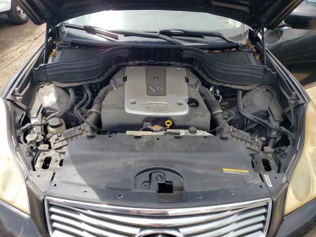 JNKAJ09F78M350480 - 2008 INFINITI EX35 BASE Սև լուսանկար 11