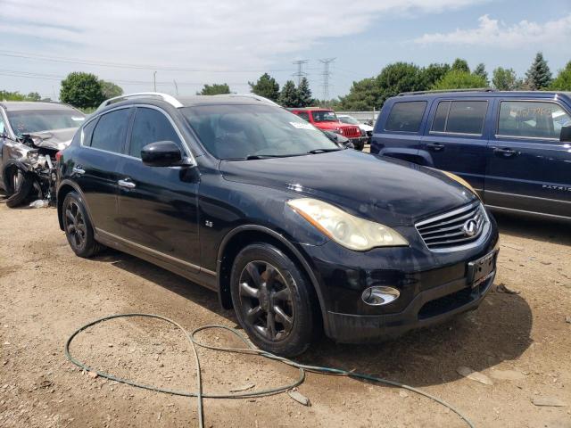 JNKAJ09F78M350480 - 2008 INFINITI EX35 BASE BLACK photo 4