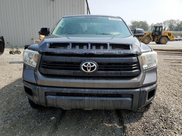 5TFRU5F14EX032473 - 2014 TOYOTA TUNDRA DOUBLE CAB SR/SR5 GRAY photo 5