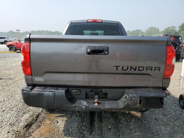 5TFRU5F14EX032473 - 2014 TOYOTA TUNDRA DOUBLE CAB SR/SR5 GRAY photo 6