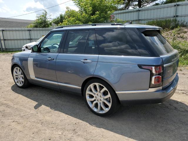 SALGV2RE7JA396006 - 2018 LAND ROVER RANGE ROVE AUTOBIOGRAPHY BLUE photo 2
