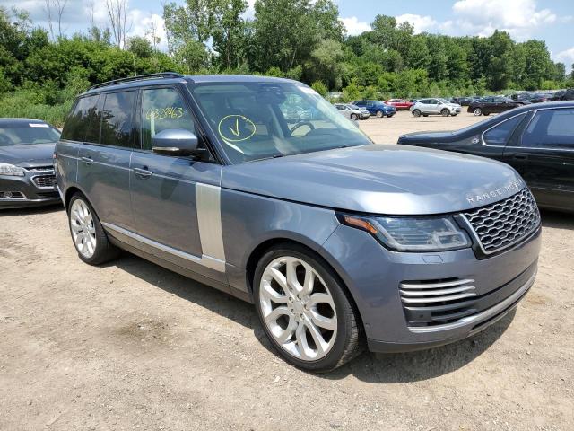 SALGV2RE7JA396006 - 2018 LAND ROVER RANGE ROVE AUTOBIOGRAPHY BLUE photo 4