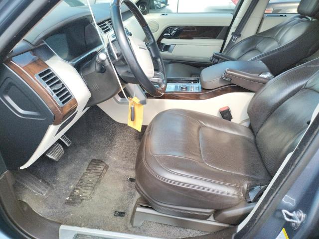 SALGV2RE7JA396006 - 2018 LAND ROVER RANGE ROVE AUTOBIOGRAPHY BLUE photo 7