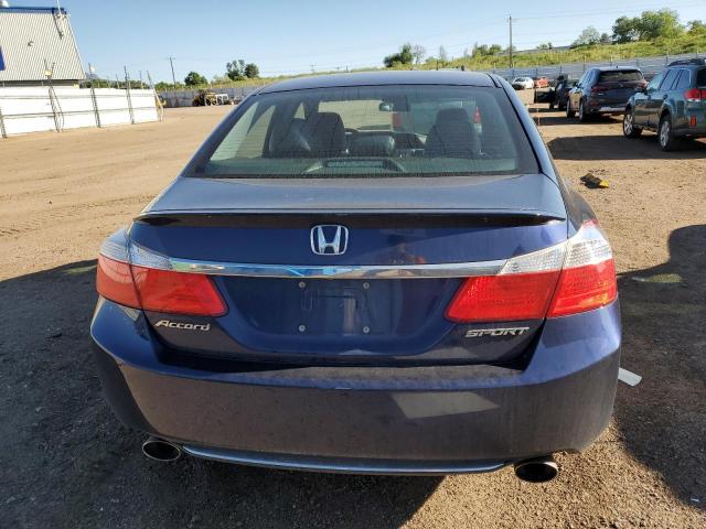 1HGCR2F5XEA237986 - 2014 HONDA ACCORD SPORT 蓝色 照片 6