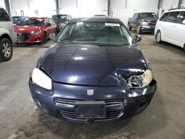 1B3EL46R92N173307 - 2002 DODGE STRATUS SE PLUS BLUE photo 5